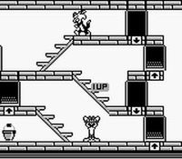 une photo d'Ã©cran de Bugs Bunny Crazy Castle sur Nintendo Game Boy
